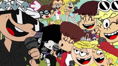 Fnf X The Loud House🏡 Friday Night Funkin Mod The Loud House All The