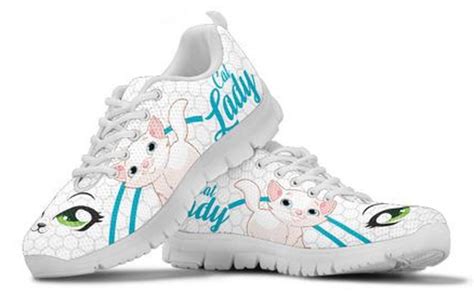 Cat Lady Sneakers Fashion Sneakers Womens Shoes Sporty Etsy