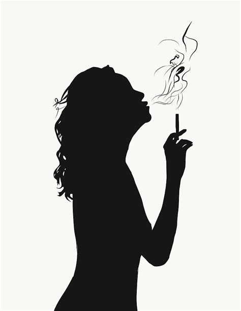Smoker Queen Art Artistic Black Bnw Cigarette Lady Smoke