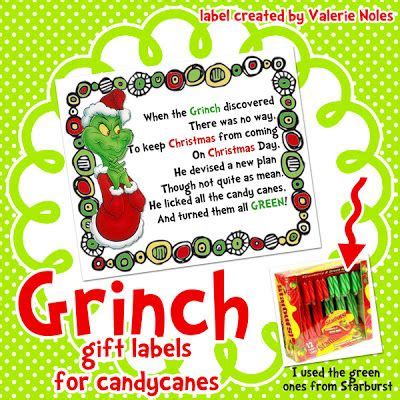 Sharing candy cane poems during the holidays is a sure way to spread the season's cheer. Green candy canes from a Starburst pack were used along ...