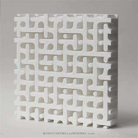 Each key selects one permutation from the set of ()! Photo of permutation 036 sculptue from ...