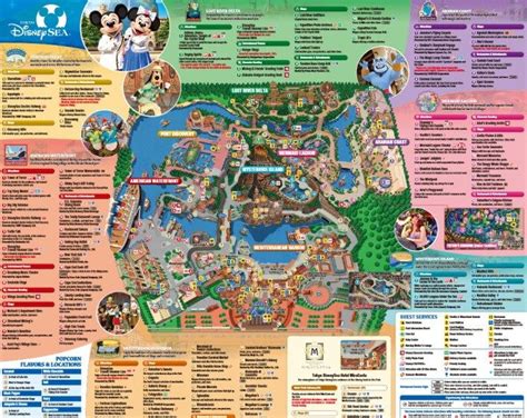 Tokyo disneyland was closed due to the coronavirus but reopened on july 1, 2020. DIY Japan - Maximising Your Day at Tokyo DisneySea | Tokyo disney sea, Disneyland map