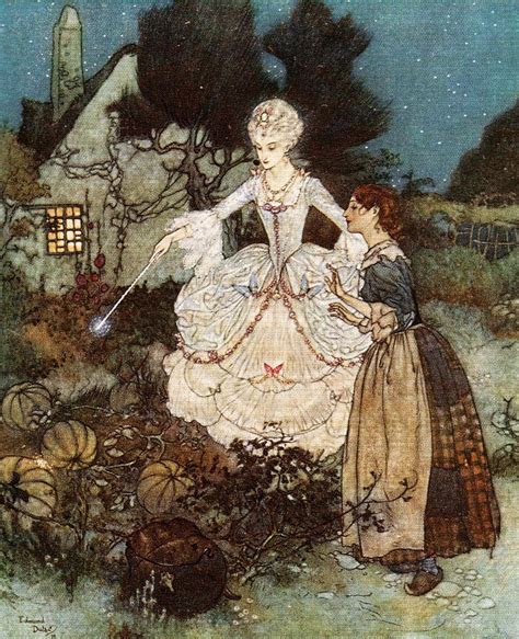 Edmund Dulac Cinderella Fairytale Illustration Fairytale Art