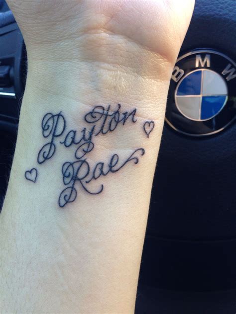 Latest Trends In Female Wrist Tattoos With Names For Stunning Results