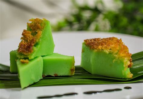 Kuih kaswi pandan sedap dan lembut. Kuih Bakar Pandan | Resepi Masakan Malaysia