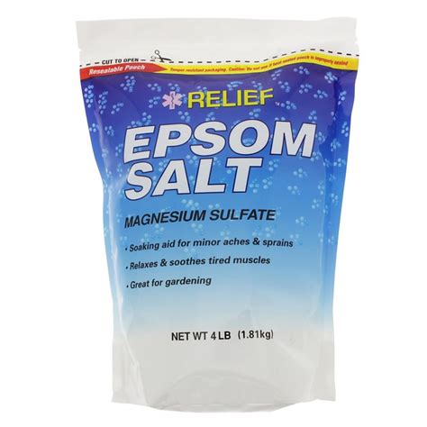 Relief Md Epsom Salt Shop Bath And Skin Care At H E B