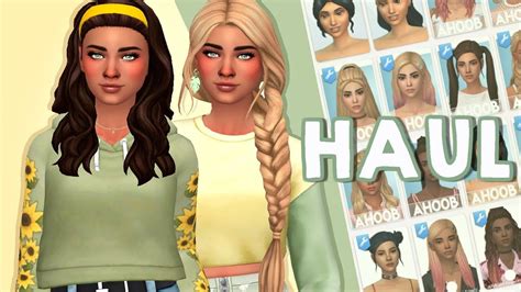 Best Cc Finds Sims 4 Custom Content Haul Maxis Match Sims 4 Sims