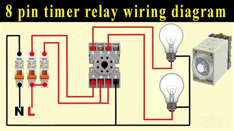 8 Pin Relay Wiring Diagram Printable Form Templates And Letter