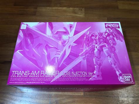 Rg Gundam 00 Trans Am Raiser Gloss Injection Ver Hobbies And Toys Toys