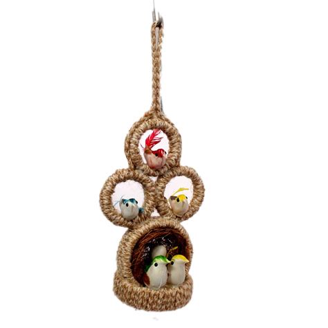 Buy Oanik Decorative Artificial Birds Nest Hanging Made Of Natural