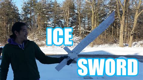 But i have to admit being a jolie fan for many years now. ICE SWORD! (Made With Pykrete) | Sufficiently Advanced - YouTube
