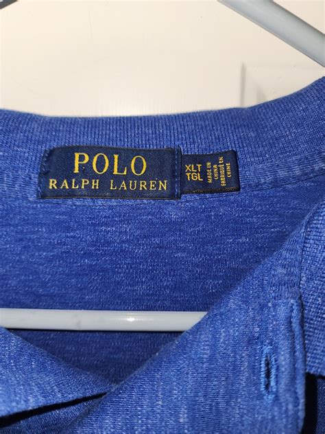 Polo Ralph Lauren Performance Shirt Xlt Blue Big Tall Xlt Soft Fit Golf Ss Ebay