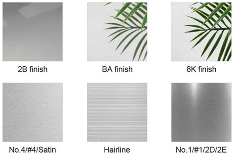 News Introduction Of 6 Conventional Surfaces Of Stainless Steel