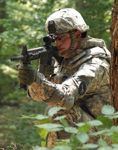 Filearmy M16a4 Rifle In Woods