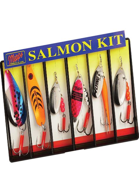 5001123 Mepps Salmon Kit Plain Lure Assortment Fishing