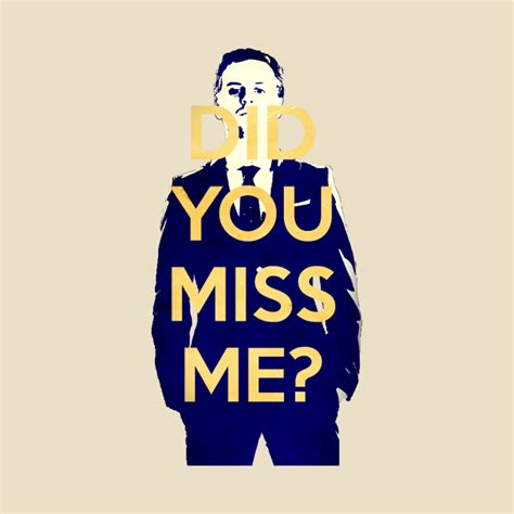 Moriarty Did You Miss Me Quote T Shirt Teepublic