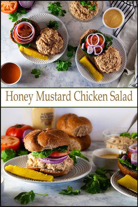 Honey Mustard Chicken Salad Seasoned Sprinkles Recipe Mustard