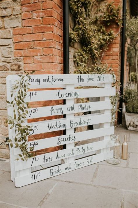 20 Rustic Country Wooden Pallets Wedding Decoration Ideas Oh The