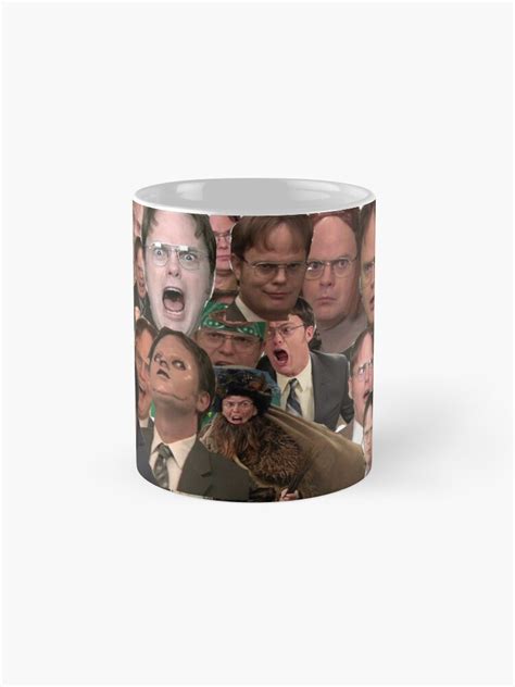 Dwight Schrute Collage Coffee Mug For Sale By Taymihay Redbubble
