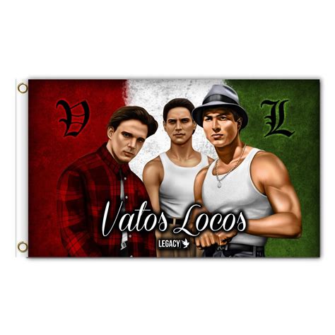 Vatos Locos 3ftx5ft Flag Banner Blood In Blood Out Limited Edition