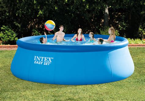 Intex 15 X 48 Inflatable Easy Set Above Ground Swimming
