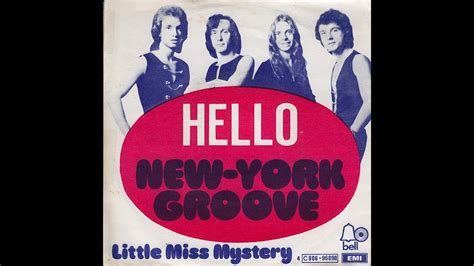 Hello New York Groove 1975 Youtube