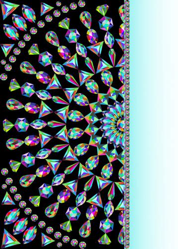 Ornate Diamonds Art Background Vector Free Vector In Encapsulated