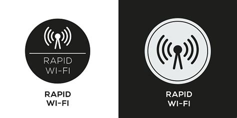 Rapid Wifi Icon Stock Illustration Download Image Now Authority
