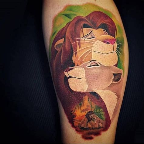 10 Best Simba And Nala Tattoo Designs Petpress Disney Tattoos