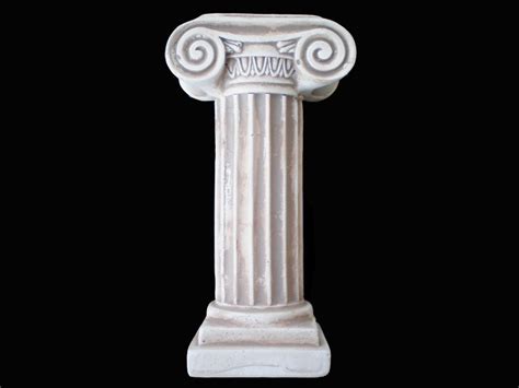 ancient greek ionic order column sculpture artifact ebay
