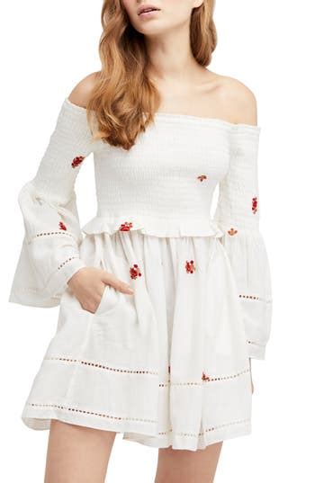 Upc Women S Free People Counting Daisies Embroidered Off