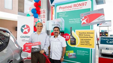Caltex Malaysias New Ron97 Promo Offers Rm110k Worth Of Prizes To Be