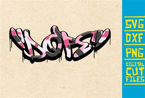 Dope Camo Graffiti Graphic By Svgyeahyouknowme · Creative Fabrica