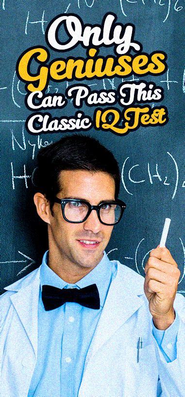 Only Geniuses Can Pass This Classic Iq Test Trivia Quizzes Quizzes