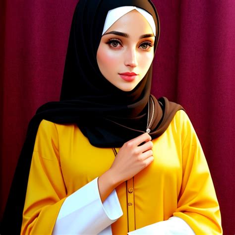 Generador De Arte AI A Partir De Texto Sexy Big Boobs In Full Hijab Img Converter Com