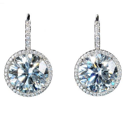 Single Stone Carat Diamond Drop Earrings Diamonddropearrings