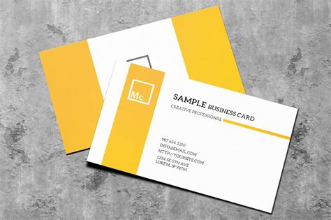 Download Free Business Card Mockup on Behance