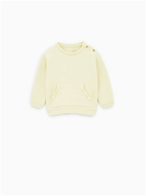 Image 1 Of Pouch Pocket Sweatshirt From Zara Nickelodeon Hooded