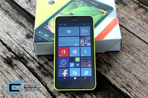 Review Nokia Lumia 630 วินโดวส์โฟน 81 ราคาโดน