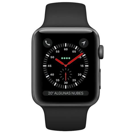 Apple Watch Series 3, GPS Cellular 38mm Aluminum Space Grey