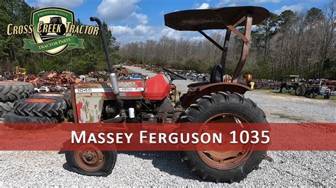 Massey Ferguson 1045 Tractor Parts Youtube