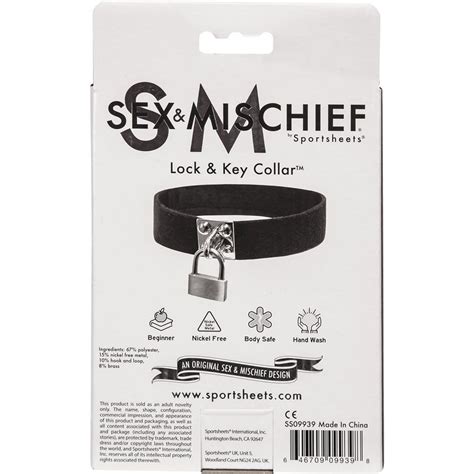 Sex And Mischief Lock And Key Collar Love Trick