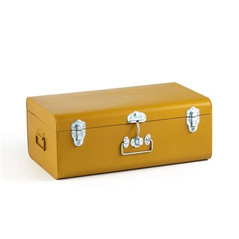 Decorative Storage Metal Trunk With Powder Coated Finishes Classic