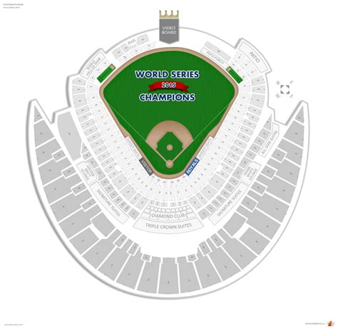 33 Kauffman Stadium Seat Map Maps Database Source