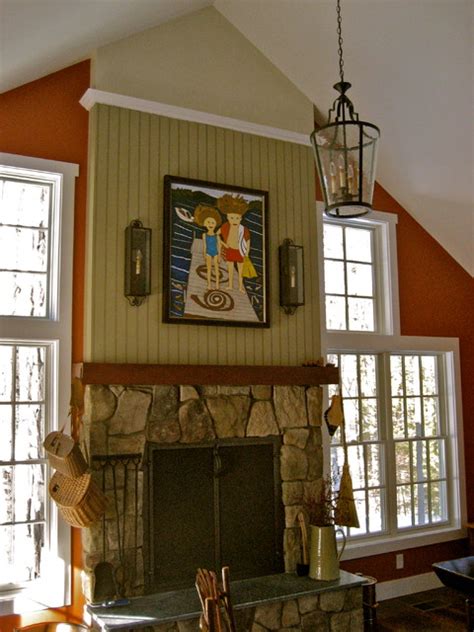 Great Barrington Ma Renovation And Addition Traditional Living Room