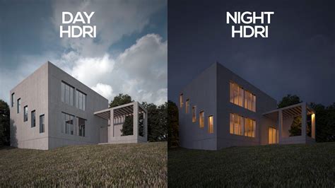 Vray Exterior Hdri Tutorial In 3ds Max Day And Night Youtube
