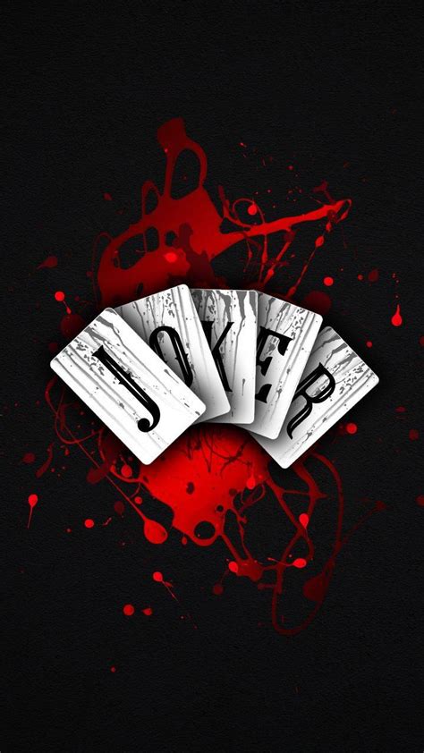 A collection of the top 57 magic aesthetic wallpapers and backgrounds available for download for free. Joker Blood Cards iPhone Wallpaper - iPhone Wallpapers : iPhone Wallpapers