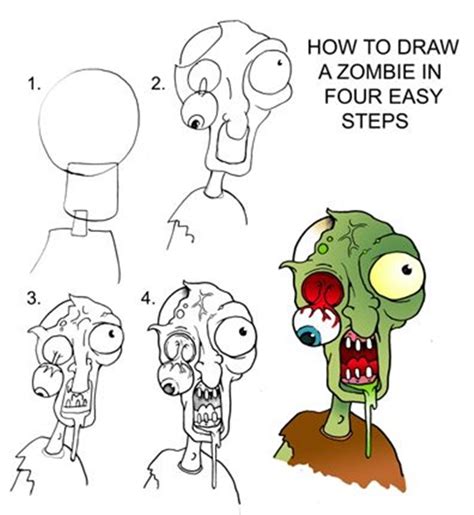 40 Insanely Cool Zombie Drawings And Sketches Bored Art
