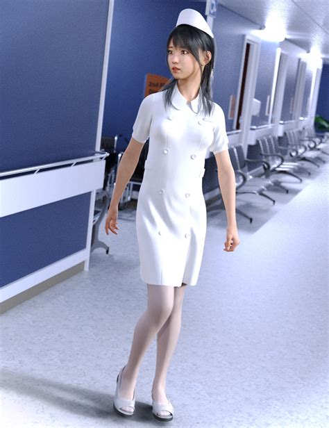 Dforce Nurse Uniform For Genesis 8 Female S Daz 3d