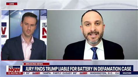 Attorney Andrew Lieb Talks About The Jury Finding Trump Liable In E